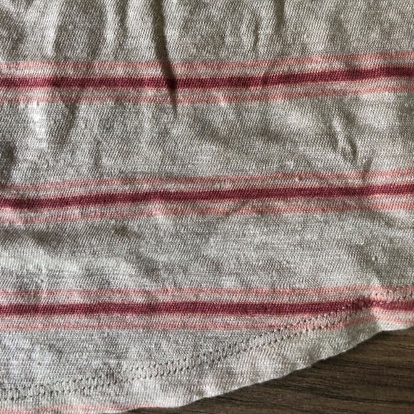 Joie Rayson Twist Back Striped Tank Flax size S - Picture 4 of 7